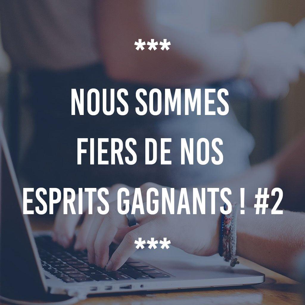 NOUS SOMMES FIERS DE NOS ESPRITS GAGNANTS ! #2 - Ananas Editions