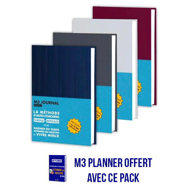 Pack 1 an de M3 Journal (+ M3 Planner)