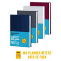 Pack 1 an de M3 Journal (+ M3 Planner) - Ananas Editions